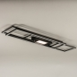Plafondlamp 15173: modern, aluminium, metaal, zwart #7