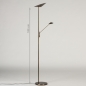 Vloerlamp 15175: modern, klassiek, eigentijds klassiek, brons #1