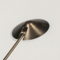 Foto 15175-13: Led uplighter met leeslamp in het brons met dimmer