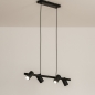 Hanglamp 15180: modern, metaal, zwart, mat #2