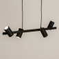 Hanglamp 15180: modern, metaal, zwart, mat #4