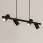 Hanglamp 15180: modern, metaal, zwart, mat #6