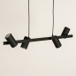 Hanglamp 15180: modern, metaal, zwart, mat #8