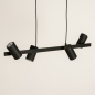 Hanglamp 15180: modern, metaal, zwart, mat #8
