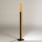 Foto 15182-3: LED-Stehleuchte aus Holz mit Touch-Dimmer 