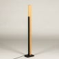 Foto 15182-4: LED-Stehleuchte aus Holz mit Touch-Dimmer 