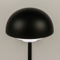 Foto 15198-1: Wiederaufladbare Tischlampe für drinnen und draußen im Retro-Stil in Schwarz