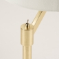 Tafellamp 15205: modern, eigentijds klassiek, messing, geschuurd #9
