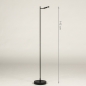 Vloerlamp 15218: modern, metaal, zwart, mat #1