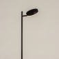 Vloerlamp 15218: modern, metaal, zwart, mat #6