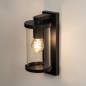 Wandleuchte 15225: modern, Glas, klares Glas, Aluminium #3