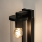 Wandleuchte 15225: modern, Glas, klares Glas, Aluminium #8