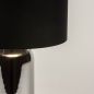 Tafellamp 15231: modern, eigentijds klassiek, glas, stof #5
