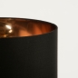Tafellamp 15232: modern, eigentijds klassiek, glas, stof #6