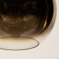 Foto 15250-10: Bollamp van licht spiegelend glas in het goud