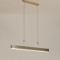 Hanglamp 15265: design, modern, aluminium, geschuurd aluminium #15