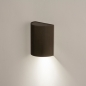 Foto 15277-3: Wandleuchte aus braunem Metall mit GU10-Fassung, schicke Kaffeefarbe