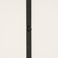 Foto 15285-11: Hoge vloerlamp zwart metaal met GU10 fitting en 360 graden verstelbaar door kogelgewricht