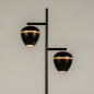 Foto 15289-5: Vloerlamp in zwart met goud in prachtig design