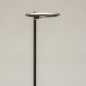Foto 15291-6: Dimbare uplighter vloerlamp in het zwart met led, lichtkleur instelbaar