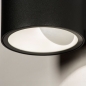 Foto 15332-8 detailfoto: Ronde wandlamp voor buiten in het zwart 