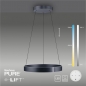 Foto 15362-12: Moderne led hanglamp met elektrische hoogteverstelling