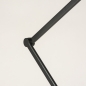 Foto 15434-14: Verstellbare XL Stehleuchte in Schwarz (200 cm) und Schalter an der Armatur