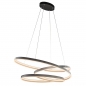 Foto 15444-5: Grote ovale led hanglamp in het zwart