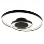 Foto 15445-1: Grote ronde led plafondlamp in het zwart