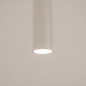 Foto 15485-5 detailfoto: Witte koker hanglamp GU10 voor spanningsrail