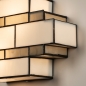 Foto 15559-10 detailfoto: Art-deco wandlamp met Tiffany glas 
