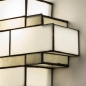 Foto 15559-19: Art-deco wandlamp met Tiffany glas 