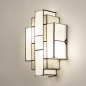 Foto 15559-20: Art-deco wandlamp met Tiffany glas 
