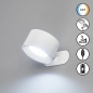 Foto 15642-1 usp: Oplaadbare led wandlamp in wit dimbaar 