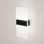 Foto 15644-5: Oplaadbare led wandlamp met kunststof glas 
