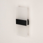 Foto 15644-8: Oplaadbare led wandlamp met kunststof glas 