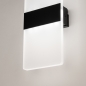 Foto 15644-9: Oplaadbare led wandlamp met kunststof glas 