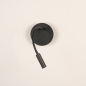 Foto 15667-11: Wiederaufladbare Bettlampe in Schwarz mit flexiblem Arm und USB-Kabel