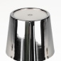 Foto 15680-7: Draadloze tafellamp chroom met dimbare led verlichting en usb kabel 