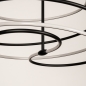 Foto 15698-10: Moderne led hanglamp spiraal in het zwart, dimbaar met een gewone schakelaar