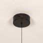 Foto 15698-12: Moderne led hanglamp spiraal in het zwart, dimbaar met een gewone schakelaar