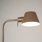 Foto 15708-7: Stehleuchte aus Metall in Taupe mit E27 Fassung