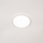 Foto 15714-3: Platte Witte Inbouwspot – Minimalistisch en Flexibel voor Strakke Plafonds