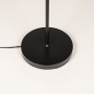Foto 15716-8: Moderne schwarze LED Uplighter mit Glasschale