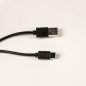 Foto 15718-10: Oplaadbare tafellamp voor buiten en binnen in het zwart met USB 