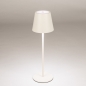 Foto 15719-2: Wiederaufladbare Tischleuchte für den Außen- und Innenbereich in Beige mit USB 