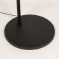 Foto 15722-14: Moderne led booglamp in het zwart met dimmer 