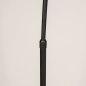 Foto 15722-15: Moderne led booglamp in het zwart met dimmer 