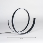 Foto 15729-1: Design-Tischleuchte Curl mit dimmbarer LED-Beleuchtung