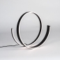 Foto 15729-2: Design-Tischleuchte Curl mit dimmbarer LED-Beleuchtung